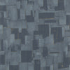 Threads Wallpaper Cubist Indigo