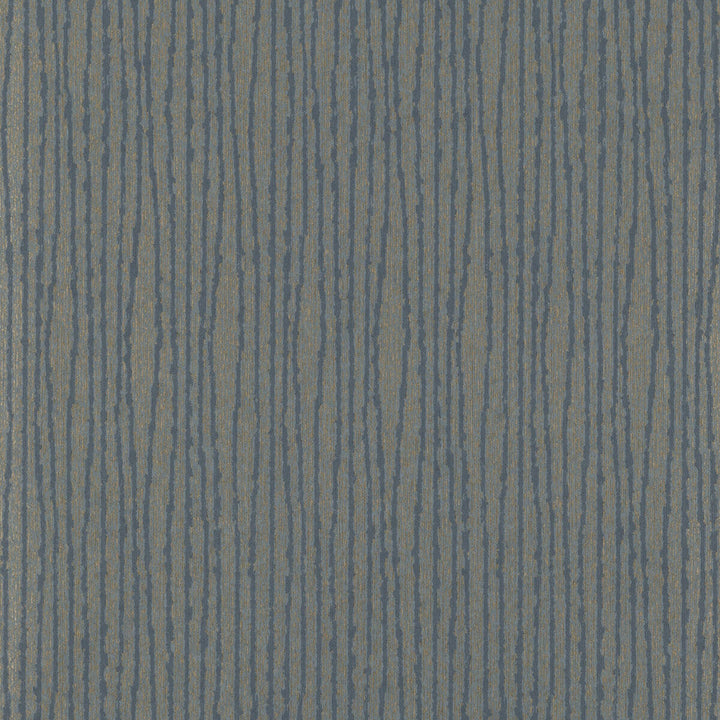 Ventris Indigo by Threads Designer Wallcovering VINYL WALLPAPER COLLECTION I PAPER - 100% United Kingdom Horizontal: 20.488 and Vertical: 25.216 20.488 - Swanky Fabrics -