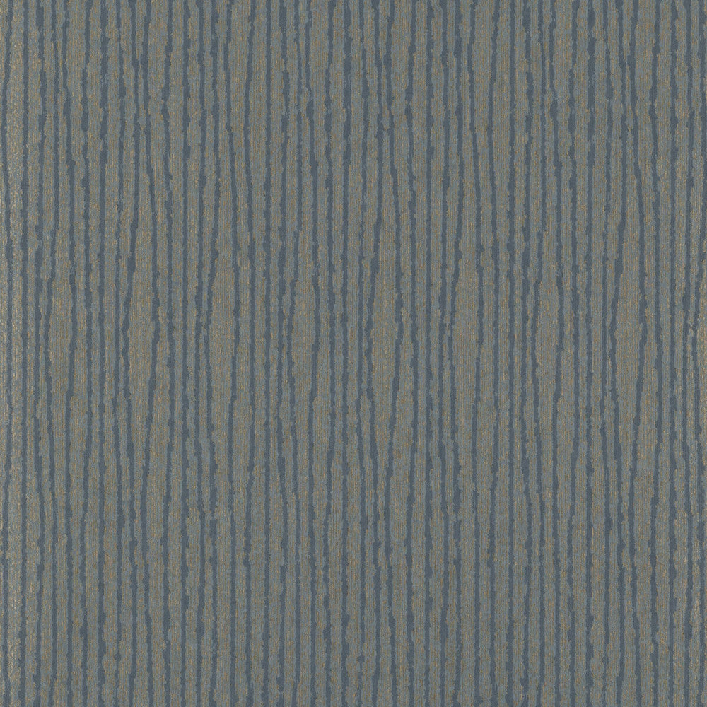 Ventris Indigo by Threads Designer Wallcovering VINYL WALLPAPER COLLECTION I PAPER - 100% United Kingdom - Horizontal: 20.488 and Vertical: 25.216 20.488 - Swanky Fabrics -