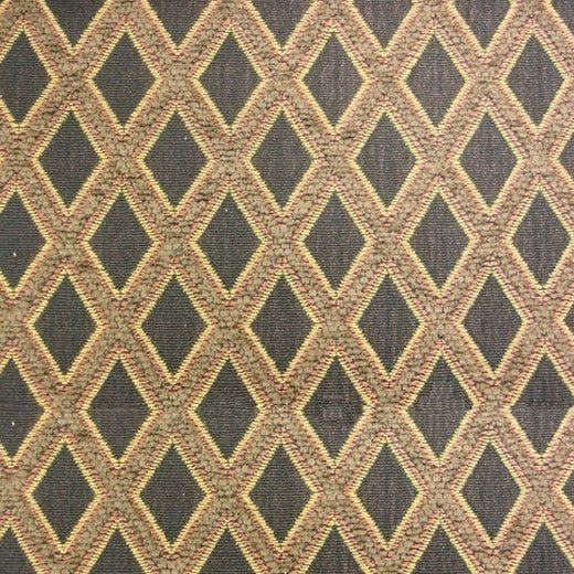 Emma B Col. 8 - Chocolate by Europatex Designer Fabric Emma 100% Polyester China See Sample Horizontal: N/A and Vertical: N/A 56.00 inches  - Swanky Fabrics -