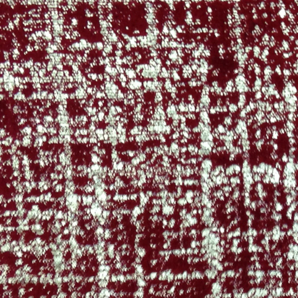 Flash Cherry by Europatex Designer Fabric Enchanted 100% Polyester 57.00 inches - Swanky Fabrics -