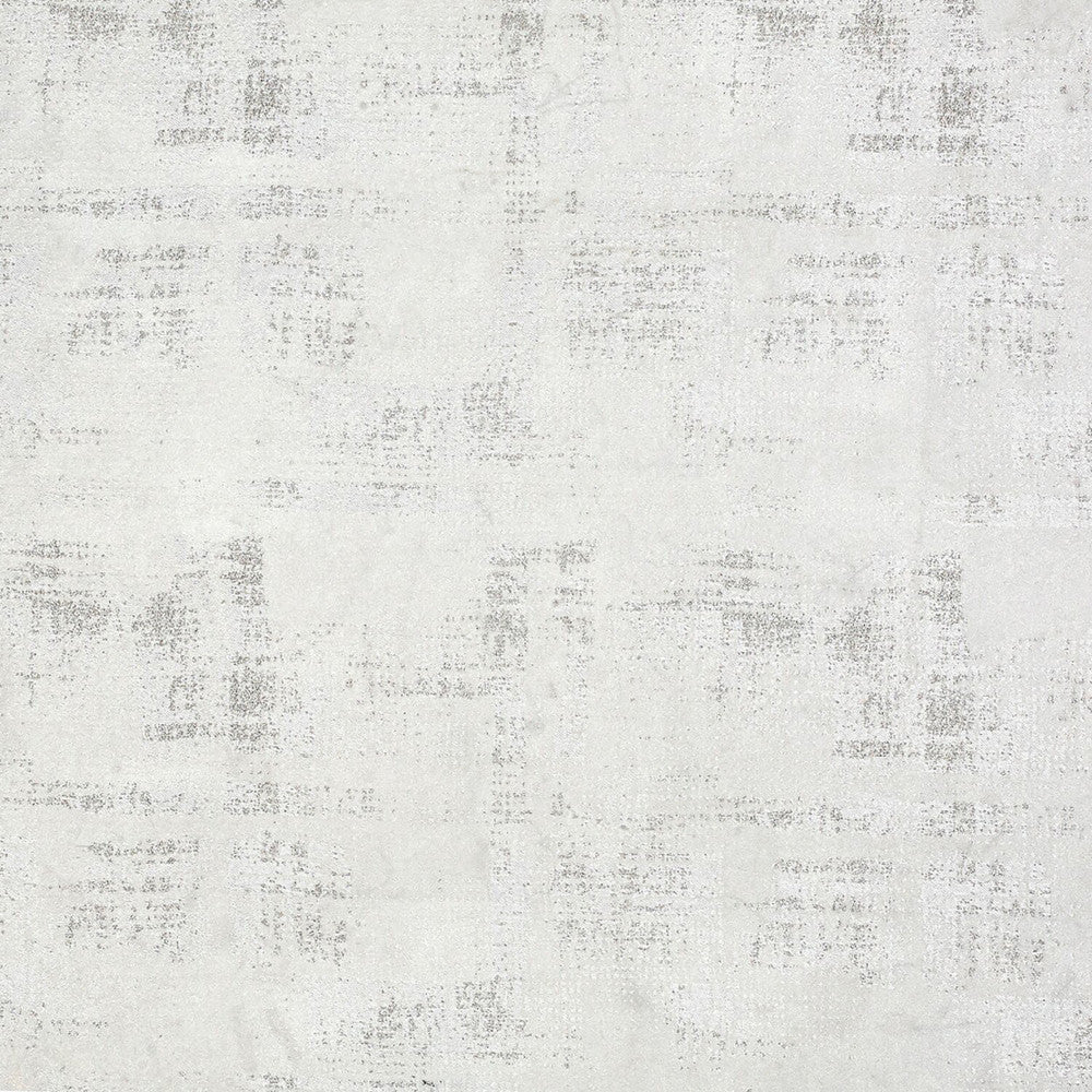 Extravagant A Pure White by Europatex Designer Fabric A Social Affair 100% Polyester 14.2" H, 20.5" V 110.00 inches - Swanky Fabrics -