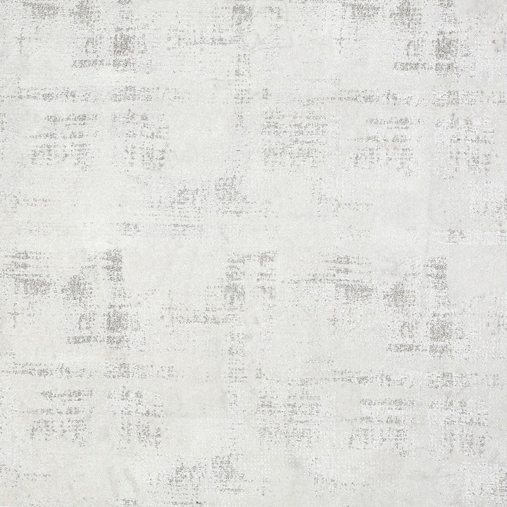 Extravagant A Pure White by Europatex Designer Fabric A Social Affair 100% Polyester 14.2" H, 20.5" V 110.00 inches - Swanky Fabrics -