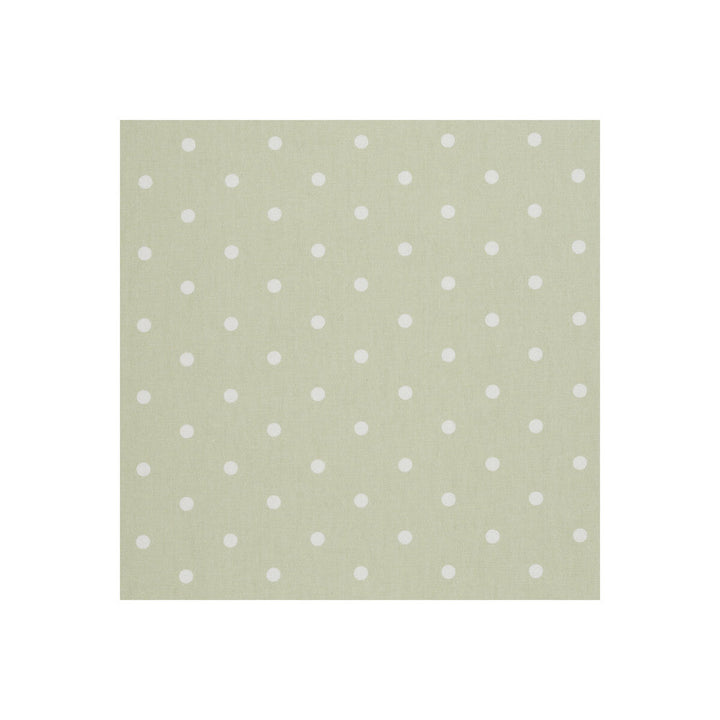 Dotty Sage by Clarke And Clarke Designer Fabric CLARKE & CLARKE VINTAGE CLASSICS COTTON - 100% United Kingdom MEDIUM Horizontal: 2.76 and Vertical: 2.36 54 - Swanky Fabrics -