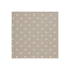 Clarke And Clarke Fabric Dotty Taupe