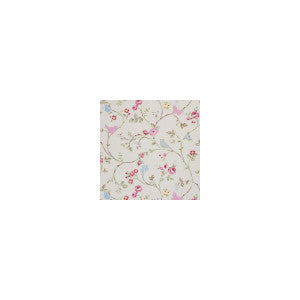 Clarke And Clarke Fabric Bird Trail Grey