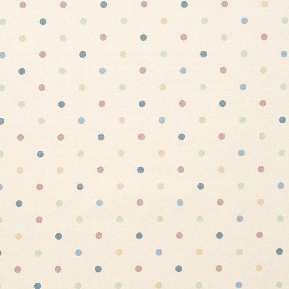 Dotty Duckegg by Clarke And Clarke Fabric Clarke And Clarke Fabric Dotty DuckeggFabric CLARKE & CLARKE SKETCHBOOK PRINTS COTTON - 100% United Kingdom </p><p>Repeat: H: , V: 54 - Fabric Carolina -