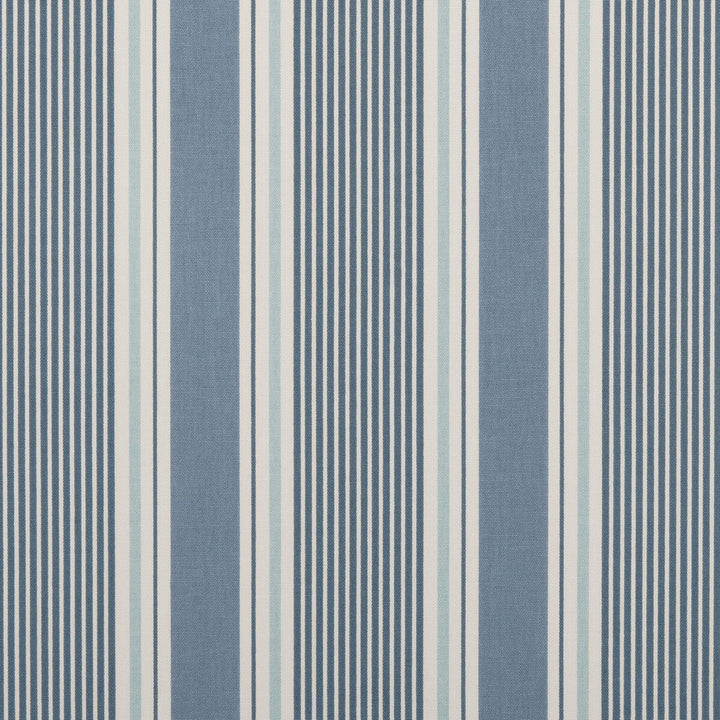 Sail Stripe Cloud by Clarke And Clarke Designer Fabric CLARKE & CLARKE MARITIME PRINTS COTTON - 100% United Kingdom MEDIUM Horizontal: 6.89 and Vertical: 0 54 - Swanky Fabrics -