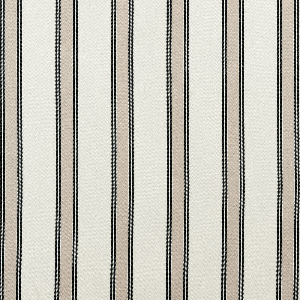 Oxford Charcoal by Clarke And Clarke Designer Fabric CLARKE & CLARKE TICKING STRIPES COTTON - 100% India MEDIUM Horizontal: 2.76 and Vertical: 0 55 - Swanky Fabrics -