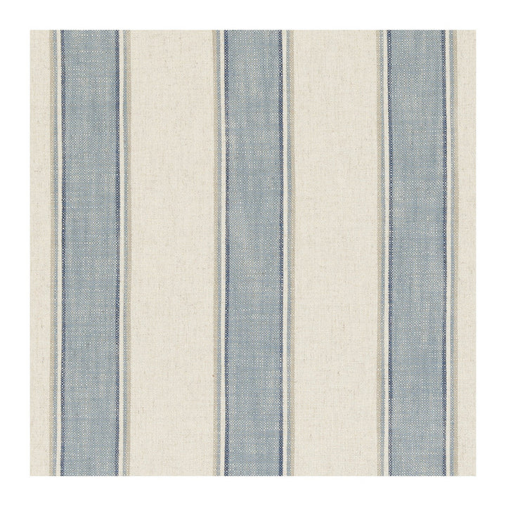 Kinburn Denim by Clarke And Clarke Designer Fabric CLARKE & CLARKE FAIRMONT VISCOSE - 80%;LINEN - 20% Turkey HEAVY Horizontal: 5.43 and Vertical: 0 54 - Swanky Fabrics -