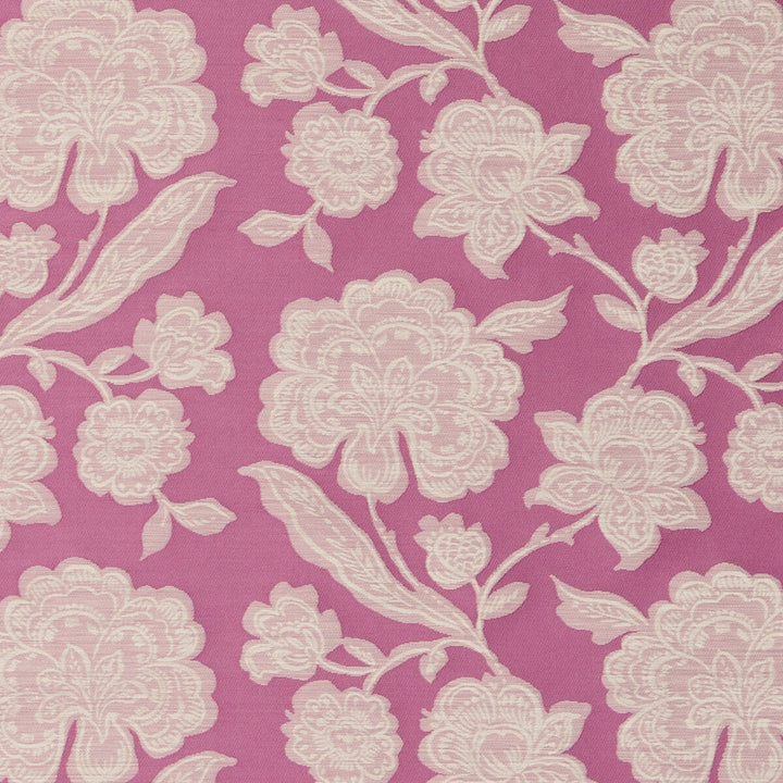 Downham Raspberry by Clarke And Clarke Designer Fabric CLARKE & CLARKE RIBBLE VALLEY COTTON - 53%;POLYESTER - 47% India - Horizontal: 9.92 and Vertical: 12.01 54 - Swanky Fabrics -