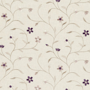 Clarke And Clarke Fabric Mellor Heather