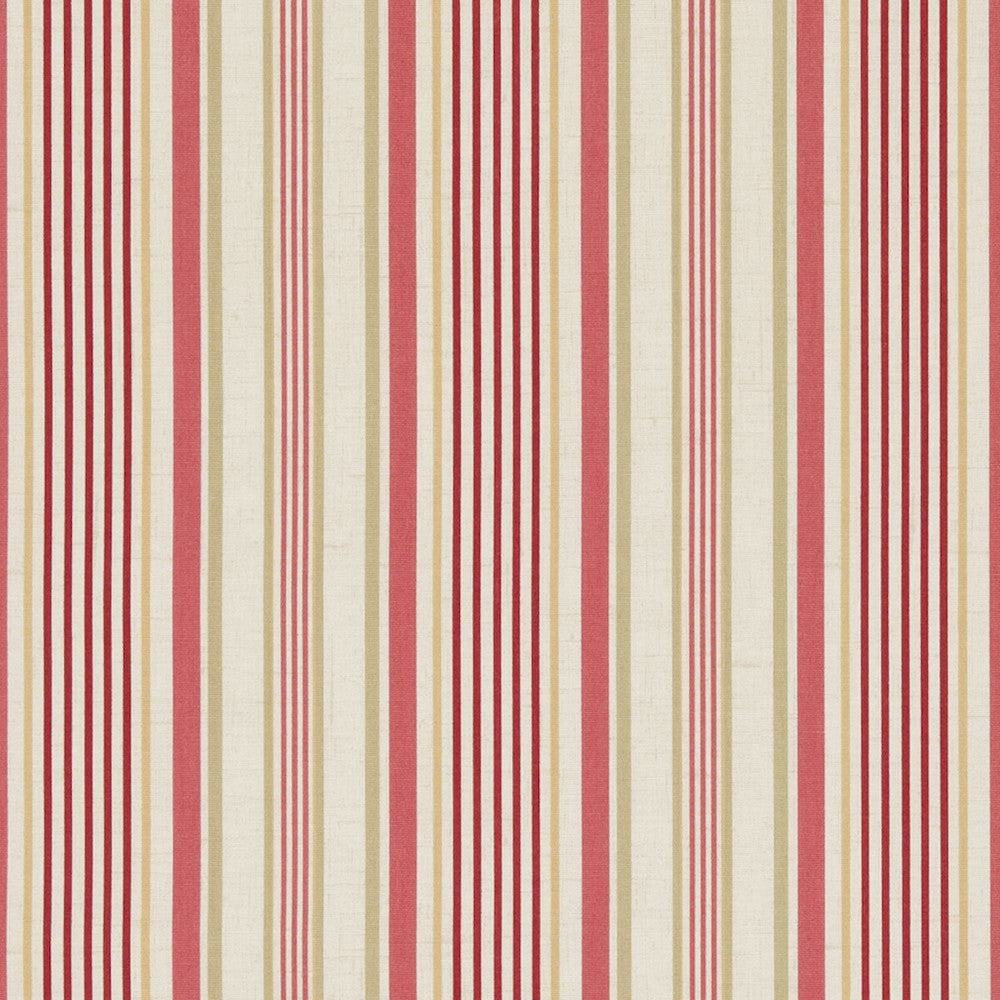 Belle Old Rose by Clarke And Clarke Designer Fabric CLARKE & CLARKE GENEVIEVE COTTON - 100% United Kingdom MEDIUM Horizontal: - and Vertical: - 55.125 - Swanky Fabrics -
