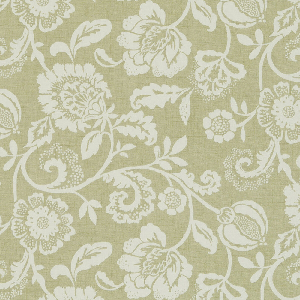 Eliza Sage by Clarke And Clarke Fabric Clarke And Clarke Fabric Eliza SageFabric CLARKE & CLARKE GENEVIEVE COTTON - 100% United Kingdom </p><p>Repeat: H: , V: 55.125 - Fabric Carolina -