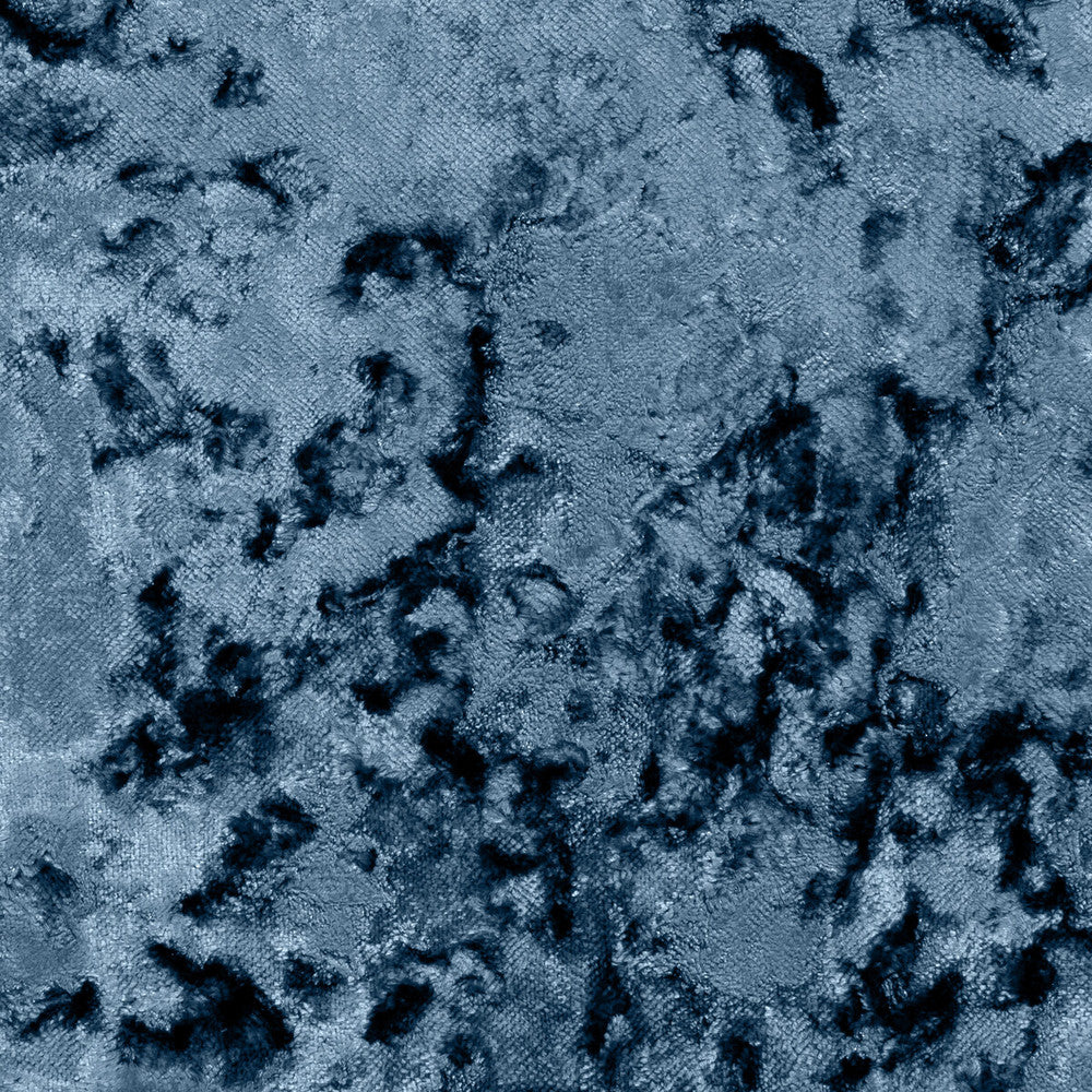 Crush Azure by Clarke And Clarke Designer Fabric CLARKE & CLARKE CRUSH POLYESTER - 100% China HEAVY Horizontal: 0 and Vertical: 0 55 - Swanky Fabrics -