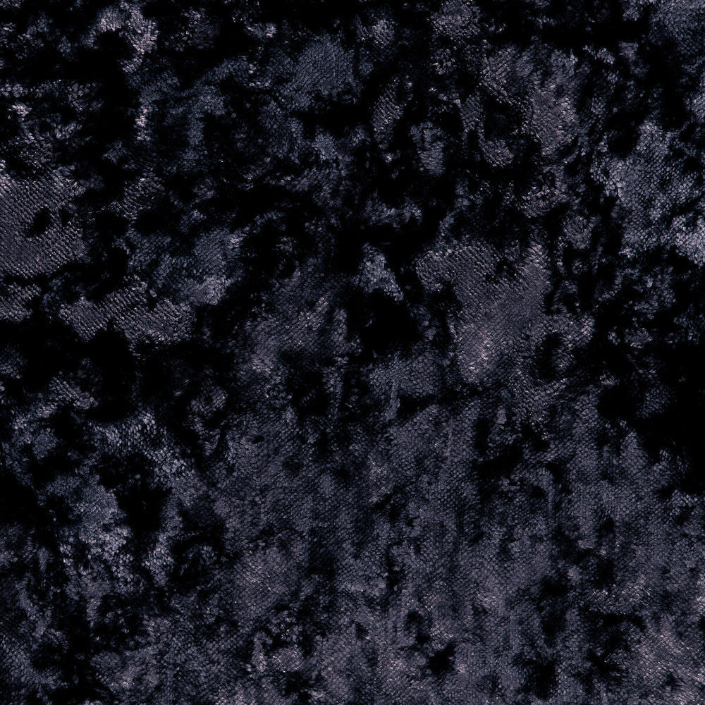 Crush Charcoal by Clarke And Clarke Designer Fabric CLARKE & CLARKE CRUSH POLYESTER - 100% China HEAVY Horizontal: 0 and Vertical: 0 55 - Swanky Fabrics -
