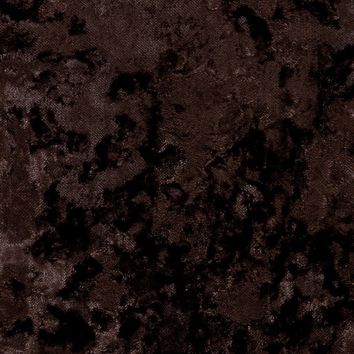 Crush Chocolate by Clarke And Clarke Designer Fabric CLARKE & CLARKE CRUSH POLYESTER - 100% China HEAVY Horizontal: 0 and Vertical: 0 55 - Swanky Fabrics -