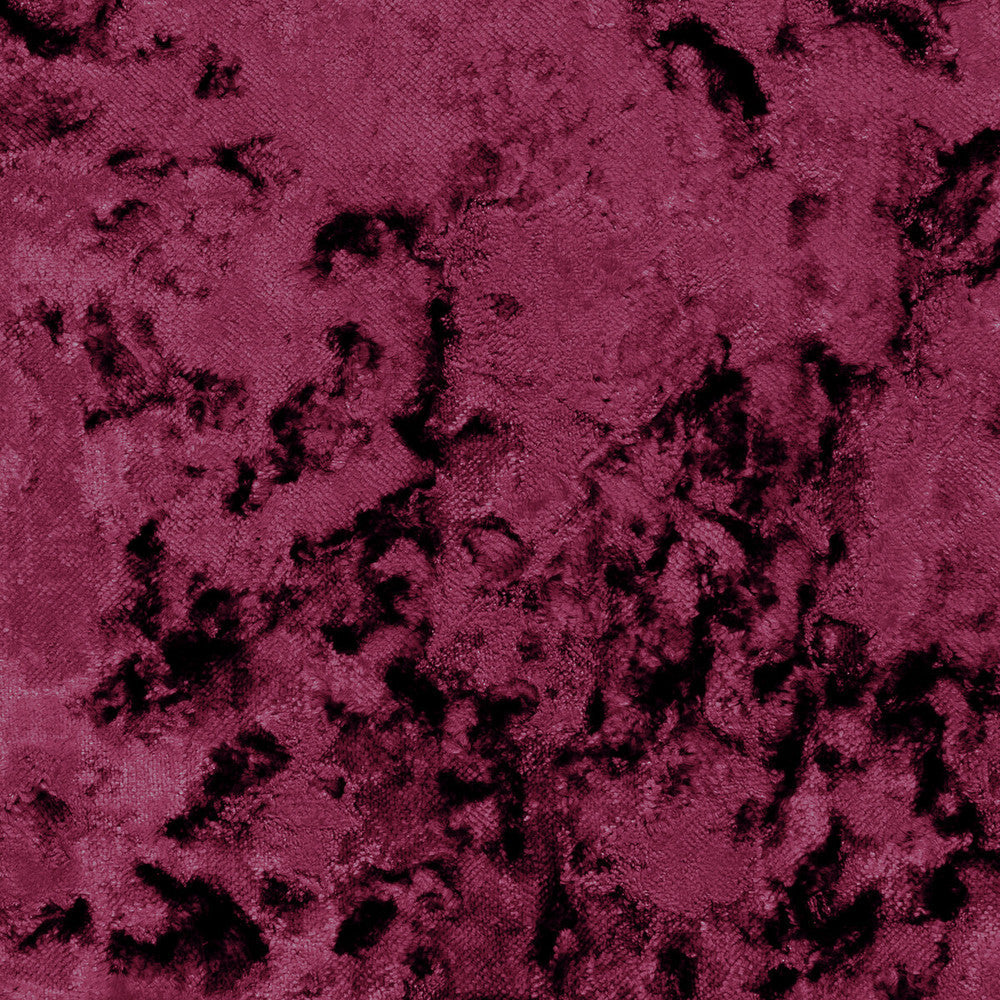 Crush Garnet by Clarke And Clarke Designer Fabric CLARKE & CLARKE CRUSH POLYESTER - 100% China HEAVY Horizontal: 0 and Vertical: 0 55 - Swanky Fabrics -