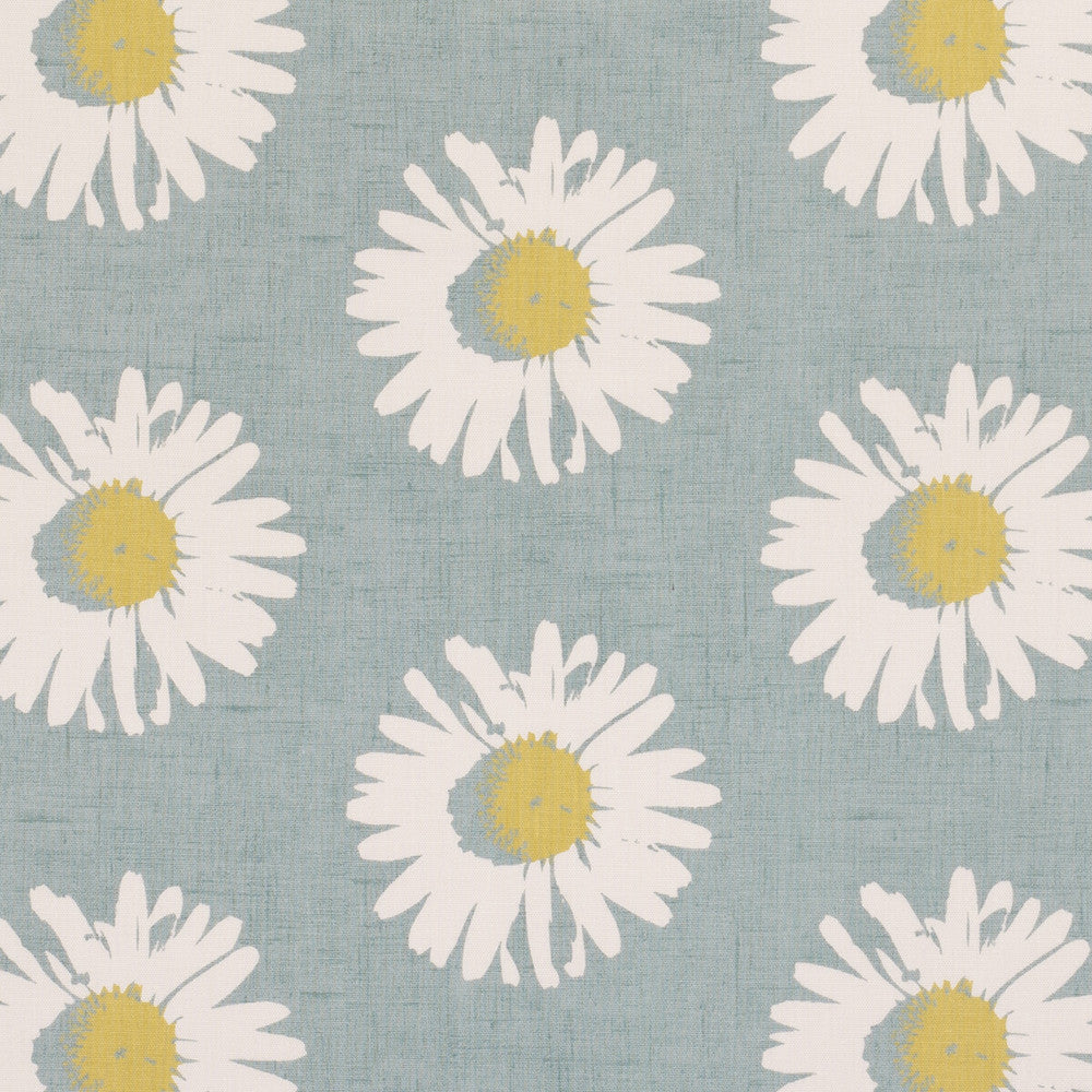 Capri Mineral by Clarke And Clarke Designer Fabric CLARKE & CLARKE LA VIE EN ROSE COTTON - 100% United Kingdom MEDIUM Horizontal: 13.39 and Vertical: 25.2 55 - Swanky Fabrics -