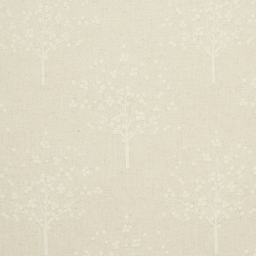 Bowood Natural by Clarke And Clarke Designer Fabric CLARKE & CLARKE MANOR HOUSE COTTON - 40%;LINEN - 20%;POLYESTER - 20%;VISCOSE - 20% India Horizontal: 12.4 and Vertical: 12.4 54 - Swanky Fabrics -