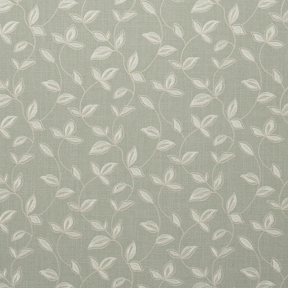 Chartwell Duckegg by Clarke And Clarke Designer Fabric CLARKE & CLARKE MANOR HOUSE COTTON - 31%;VISCOSE - 31%;LINEN - 19%;POLYESTER - 19% India Horizontal: 13.19 and Vertical: 6.1 54 - Swanky Fabrics -