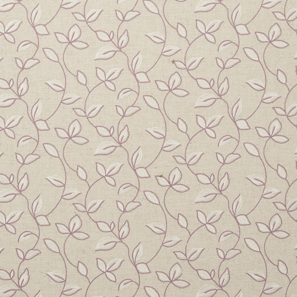 Chartwell Orchid by Clarke And Clarke Designer Fabric CLARKE & CLARKE MANOR HOUSE COTTON - 31%;VISCOSE - 31%;LINEN - 19%;POLYESTER - 19% India Horizontal: 13.19 and Vertical: 6.1 54 - Swanky Fabrics -