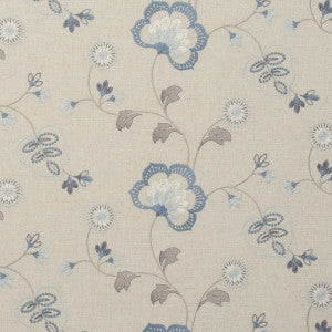 Clarke And Clarke Fabric Chatsworth Chambray