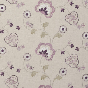 Clarke And Clarke Fabric Chatsworth Orchid