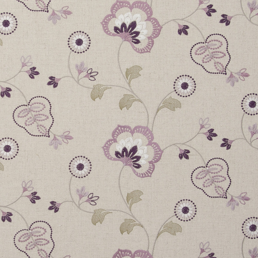 Chatsworth Orchid by Clarke And Clarke Fabric Clarke And Clarke Fabric Chatsworth OrchidFabric CLARKE & CLARKE MANOR HOUSE VISCOSE - 34%;COTTON - 22%;LINEN - 22%;POLYESTER - 22% India </p><p>Repeat: H: 25.59, V: 9.06 54 - Fabric Carolina -