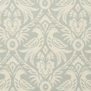 Clarke And Clarke Fabric Harewood Duckegg