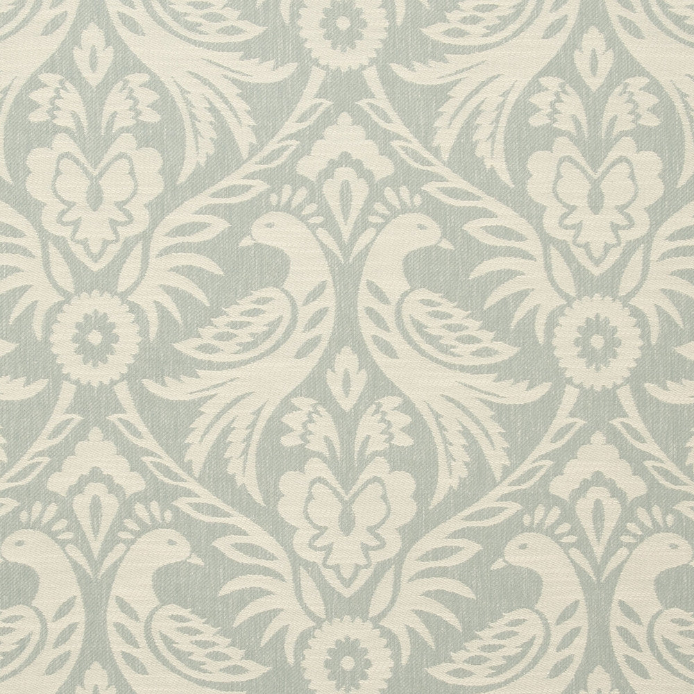 Harewood Duckegg by Clarke And Clarke Fabric Clarke And Clarke Fabric Harewood DuckeggFabric CLARKE & CLARKE MANOR HOUSE POLYESTER - 50%;COTTON - 43%;LINEN - 7% India </p><p>Repeat: H: 13.54, V: 17.4 54 - Fabric Carolina -