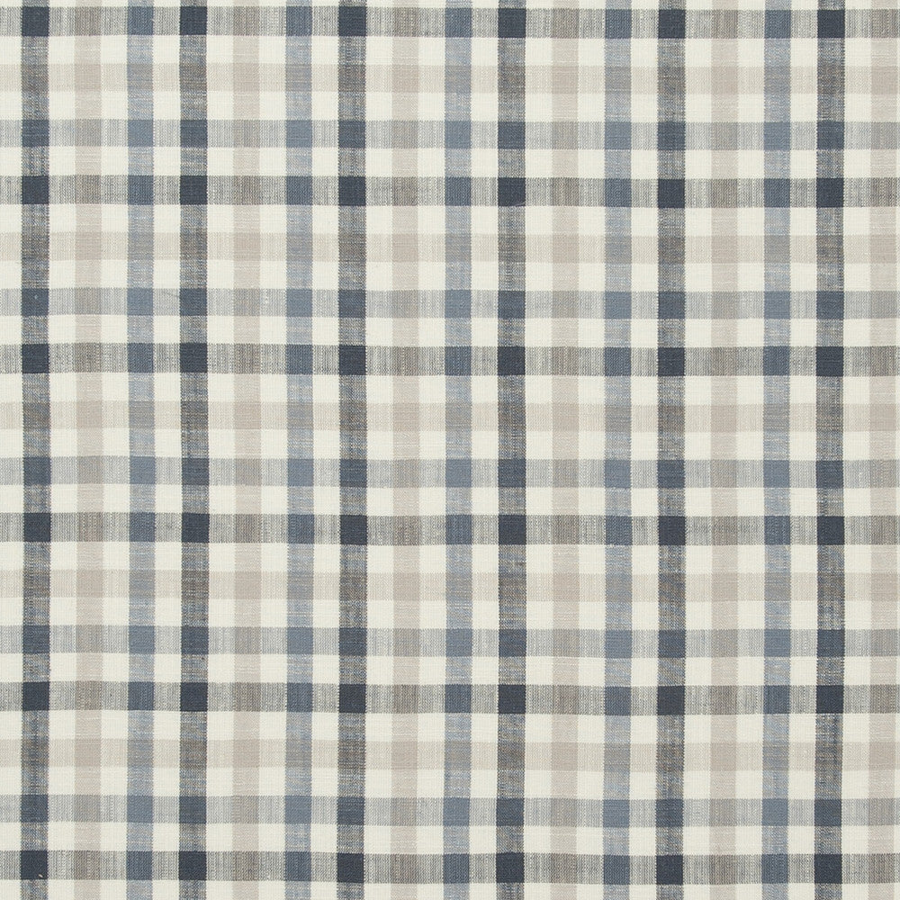 Hatfield Chambray by Clarke And Clarke Designer Fabric CLARKE & CLARKE MANOR HOUSE VISCOSE - 70%;LINEN - 30% India MEDIUM Horizontal: 3.35 and Vertical: 3.35 54 - Swanky Fabrics -