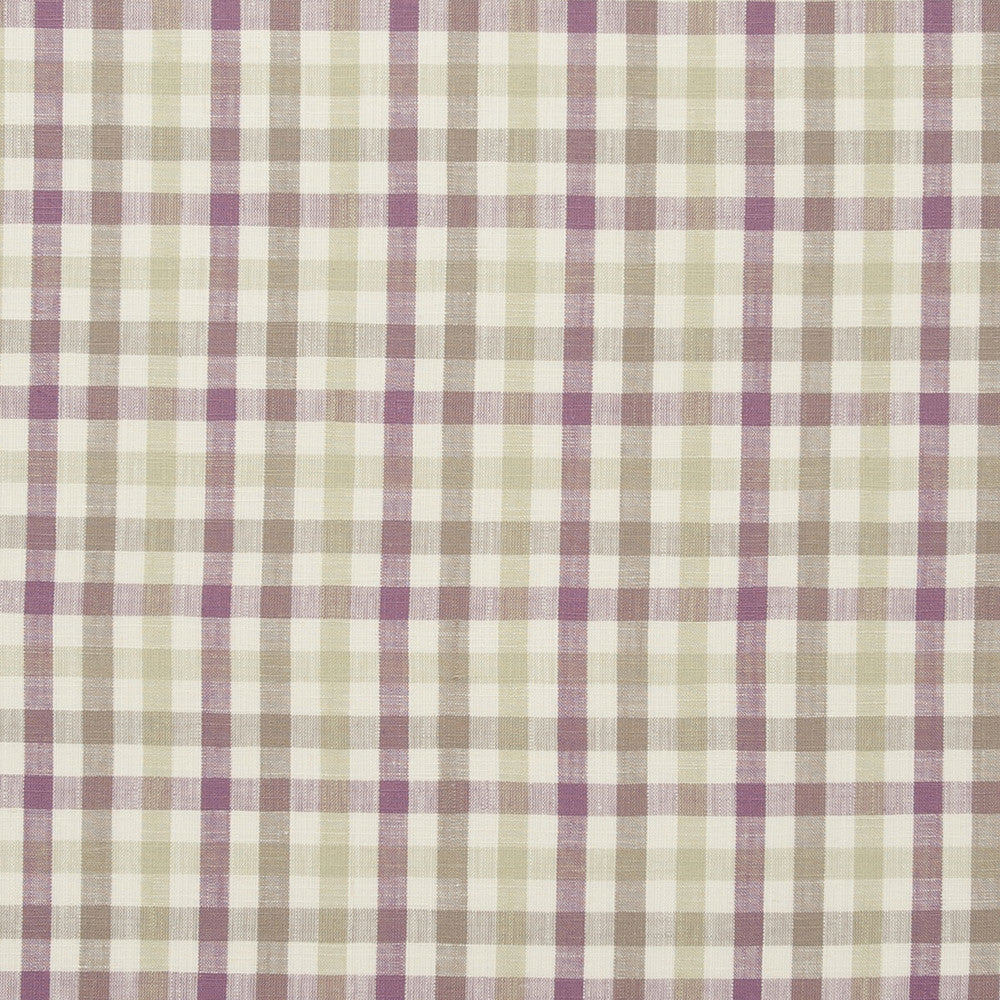 Hatfield Orchid by Clarke And Clarke Designer Fabric CLARKE & CLARKE MANOR HOUSE VISCOSE - 70%;LINEN - 30% India MEDIUM Horizontal: 3.35 and Vertical: 3.35 54 - Swanky Fabrics -