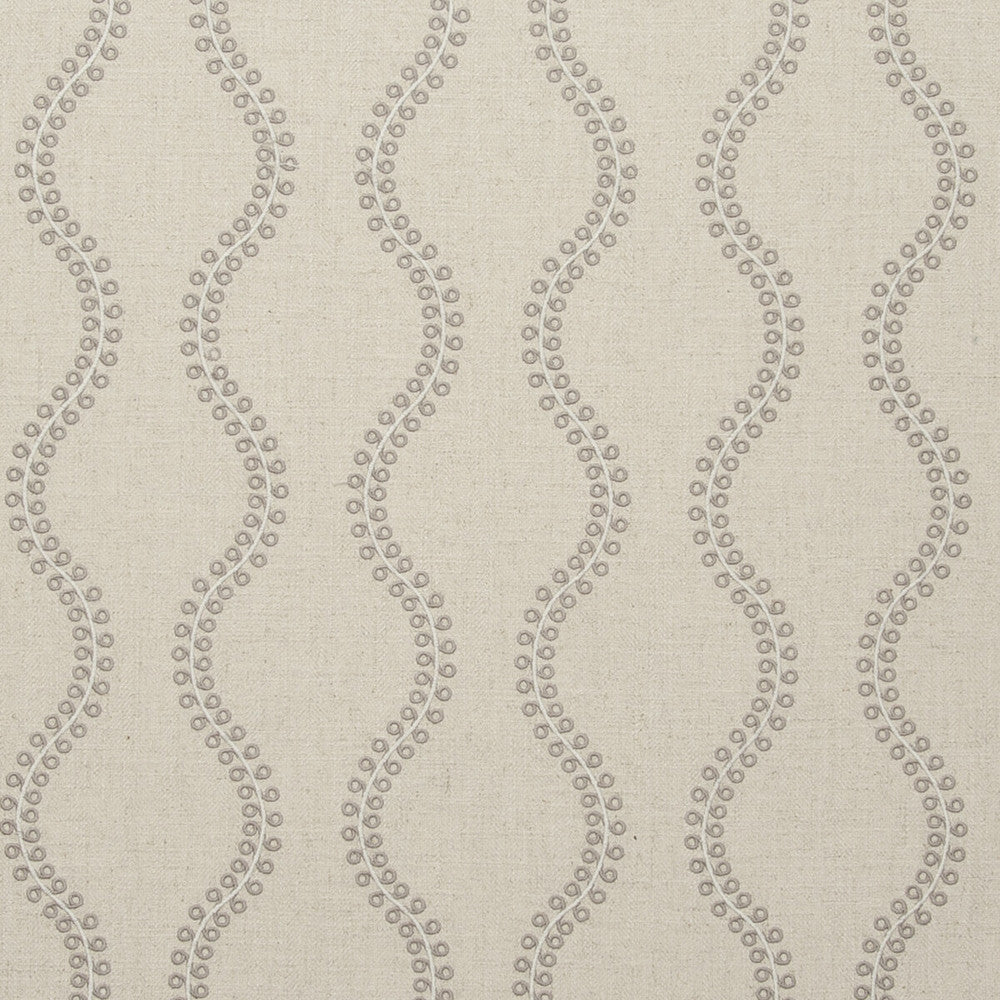 Woburn Taupe by Clarke And Clarke Designer Fabric CLARKE & CLARKE MANOR HOUSE COTTON - 43%;LINEN - 19%;POLYESTER - 19%;VISCOSE - 19% India Horizontal: 6.5 and Vertical: 6.1 54 - Swanky Fabrics -