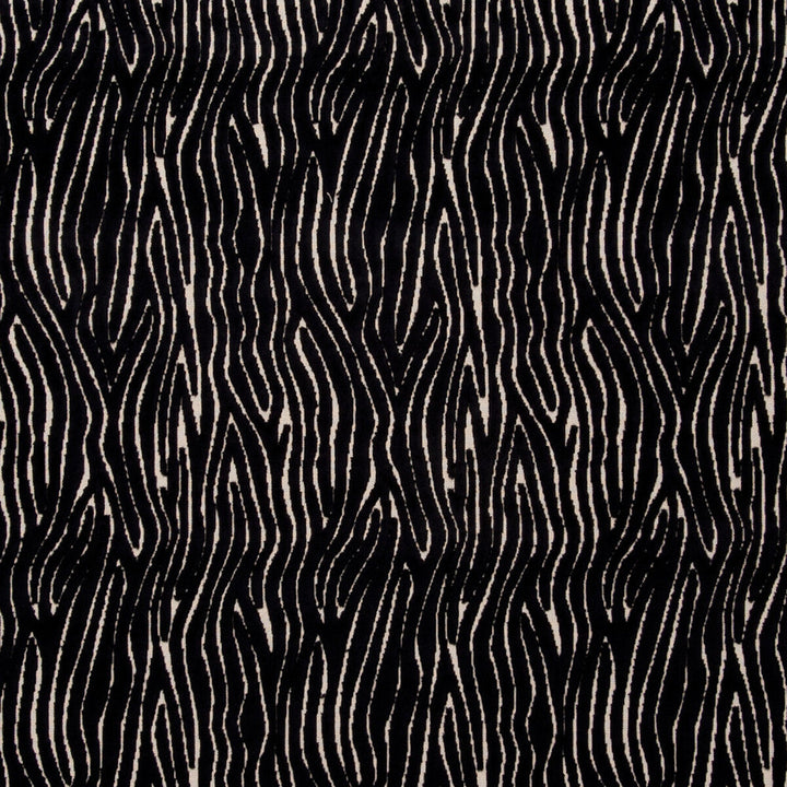 Onda Ebony by Clarke And Clarke Designer Fabric CLARKE & CLARKE DIMENSIONS VISCOSE - 52%;POLYESTER - 48% Turkey HEAVY Horizontal: 6.89 and Vertical: 12.2 54 - Swanky Fabrics -