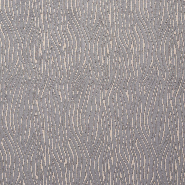 Onda Steel by Clarke And Clarke Designer Fabric CLARKE & CLARKE DIMENSIONS VISCOSE - 52%;POLYESTER - 48% Turkey HEAVY Horizontal: 6.89 and Vertical: 12.2 54 - Swanky Fabrics -