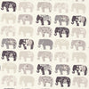 Clarke And Clarke Fabric Elephants Natural