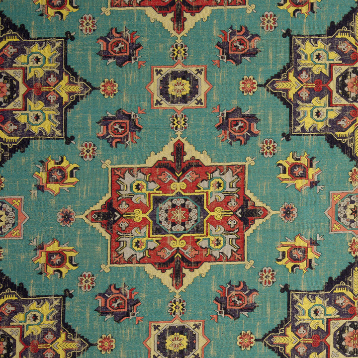Malatya Aqua by Clarke And Clarke Fabric Clarke And Clarke Fabric Malatya AquaFabric CLARKE & CLARKE ANATOLIA VISCOSE - 82%;POLYESTER - 18% Turkey </p><p>Repeat: H: 26.77, V: 19.29 55 - Fabric Carolina -