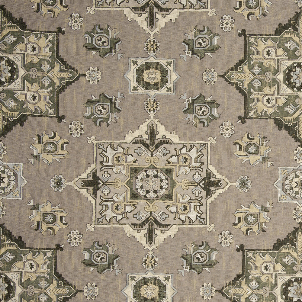 Malatya Cinder by Clarke And Clarke Designer Fabric CLARKE & CLARKE ANATOLIA VISCOSE - 82%;POLYESTER - 18% Turkey HEAVY Horizontal: 26.77 and Vertical: 19.29 55 - Swanky Fabrics -