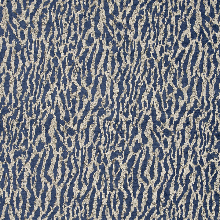Gautier Indigo by Clarke And Clarke Designer Fabric CLARKE & CLARKE LATOUR VISCOSE - 70%;COTTON - 30% Turkey HEAVY Horizontal: 9.25 and Vertical: 20.47 56 - Swanky Fabrics -