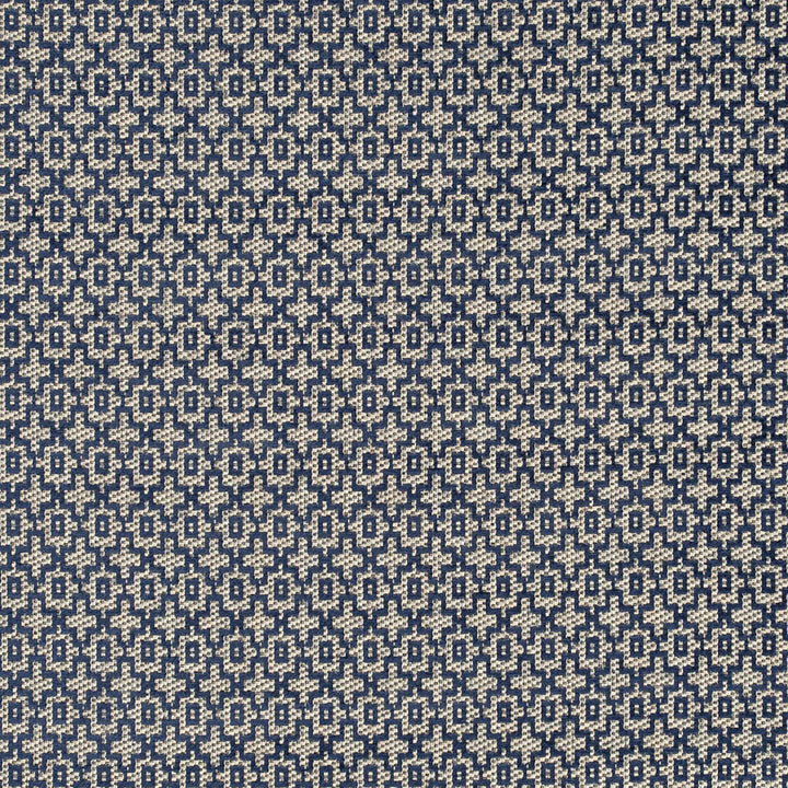 Mansour Indigo by Clarke And Clarke Designer Fabric CLARKE & CLARKE LATOUR VISCOSE - 70%;COTTON - 30% Turkey HEAVY Horizontal: 1.14 and Vertical: 1.61 56 - Swanky Fabrics -