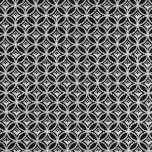 Clarke And Clarke Fabric Bw1009 Black/White