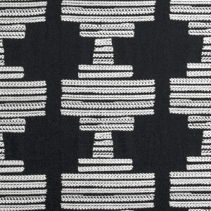 Clarke And Clarke Fabric Bw1010 Black/White
