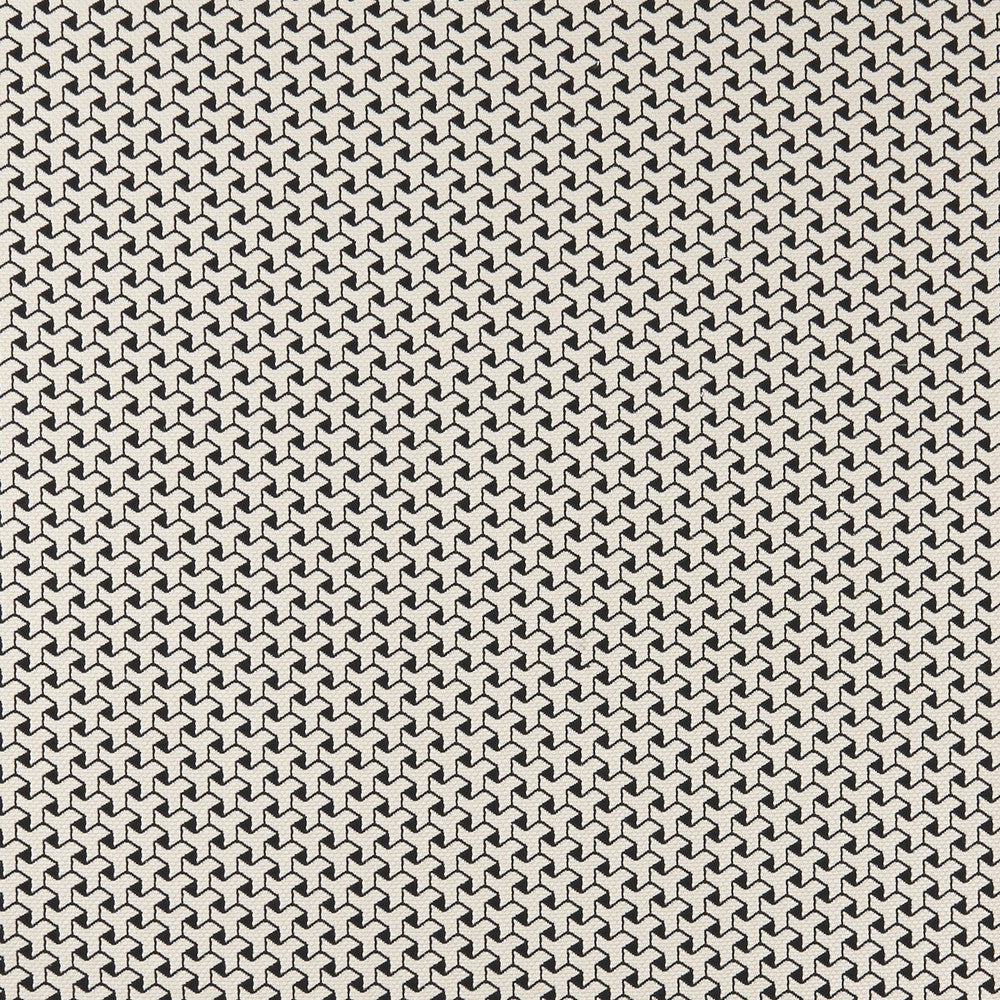 Bw1034 Black/White by Clarke And Clarke Designer Fabric CLARKE & CLARKE BLACK + WHITE VISCOSE - 44%;POLYESTER - 38%;COTTON - 18% Italy HEAVY Horizontal: 1.38 and Vertical: 0.71 55 - Swanky Fabrics -