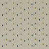 Clarke And Clarke Fabric Healey Teal/Acacia