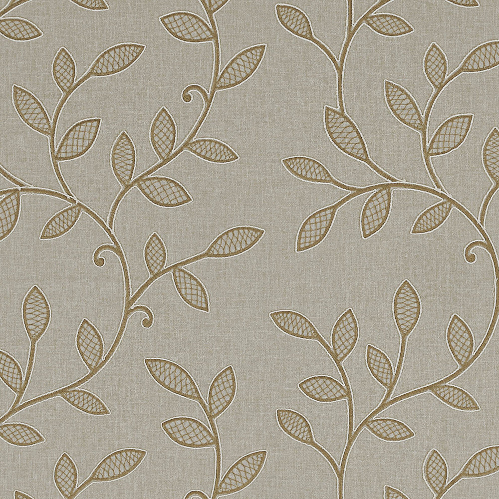 Hetton Caramel by Clarke And Clarke Designer Fabric CLARKE & CLARKE RICHMOND POLYESTER - 52%;COTTON - 48% India - Horizontal: 16.93 and Vertical: 18.35 54 - Swanky Fabrics -