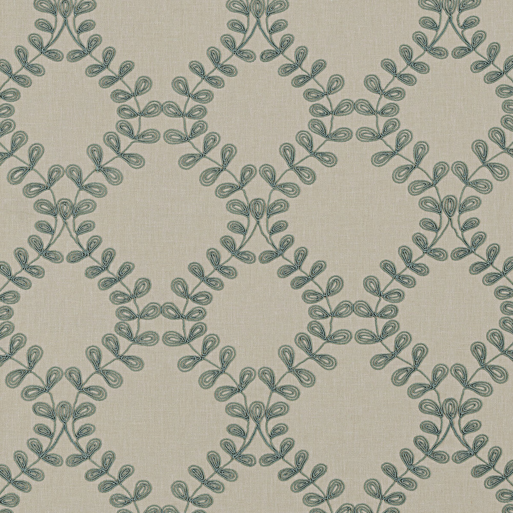 Malham Duckegg by Clarke And Clarke Designer Fabric CLARKE & CLARKE RICHMOND POLYESTER - 52%;COTTON - 48% India - Horizontal: 8.46 and Vertical: 9.06 54 - Swanky Fabrics -