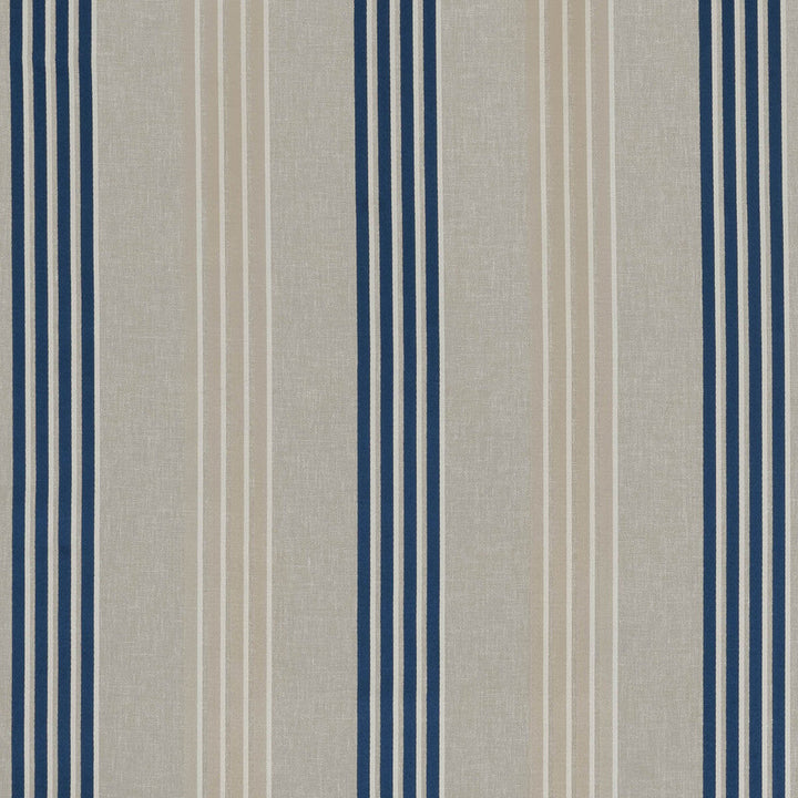 Wensley Denim by Clarke And Clarke Designer Fabric CLARKE & CLARKE RICHMOND POLYESTER - 77%;COTTON - 23% India MEDIUM Horizontal: 9.33 and Vertical: 0 54 - Swanky Fabrics -