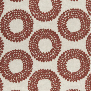 Clarke And Clarke Fabric Dashiki Cinnabar