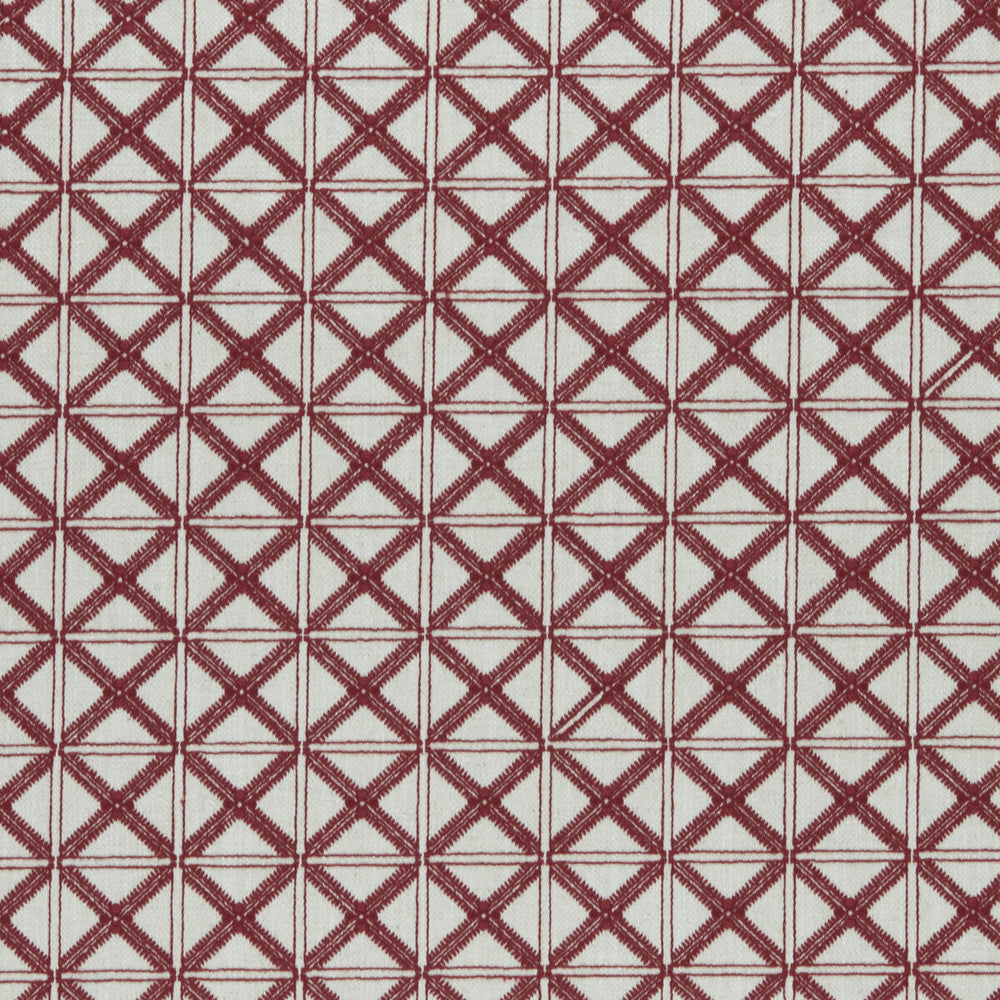 Makenzi Red by Clarke And Clarke Fabric Clarke And Clarke Fabric Makenzi RedFabric CLARKE & CLARKE AMARA COTTON - 25%;LINEN - 25%;POLYESTER - 25%;VISCOSE - 25% India </p><p>Repeat: H: 2.24, V: 2.09 55 - Fabric Carolina -